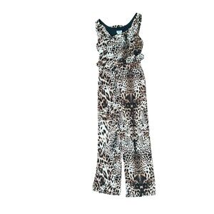 Leopard Print Jumpsuit